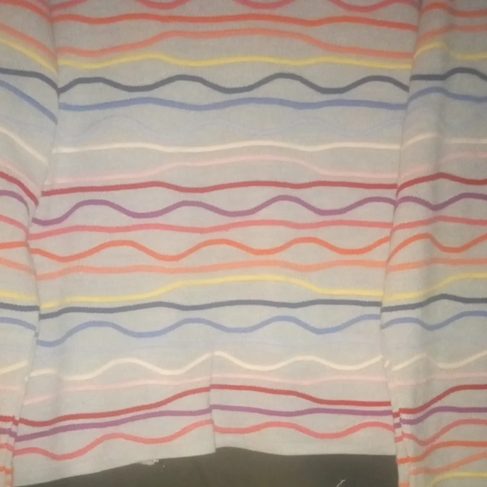 Coldwater Creek Pastel Wave Pattern Jacket - Picture 6 of 6
